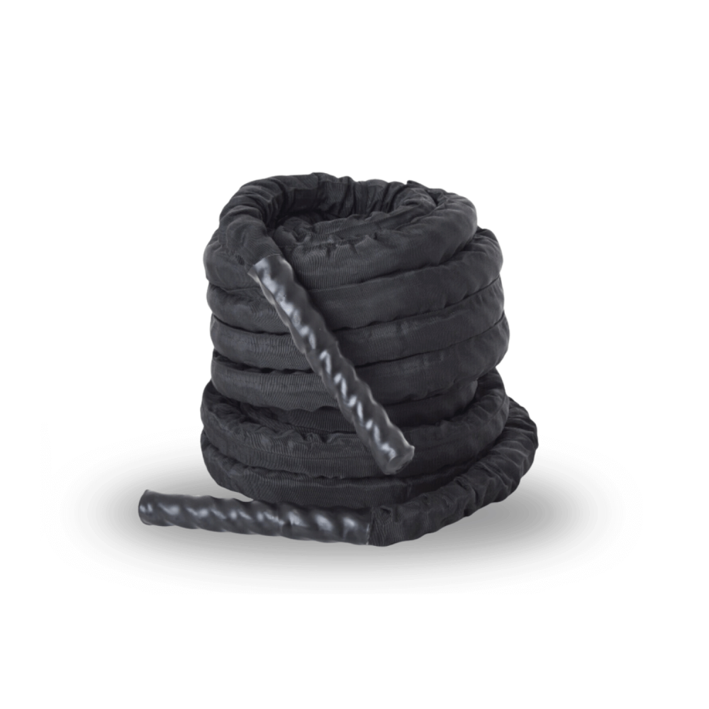 เชือกสะบัด HOMEFITTOOLS BATTLE ROPE แบบหุ้มผ้า 15 เมตร